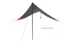 ALPS Mountaineering Ultra-Light Tarp Shelter -Garmin Shop opplanet alps mountaineering ultra light tarp shelter charcoal red 5970018 av 1