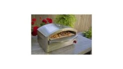 Camp Chef Italia Artisan Stand Alone Pizza Oven -Garmin Shop opplanet camp chef italia artisan stand alone pizza oven silver pzoven usage 1 1