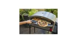 Camp Chef Italia Artisan Stand Alone Pizza Oven -Garmin Shop opplanet camp chef italia artisan stand alone pizza oven silver pzoven usage 1 3