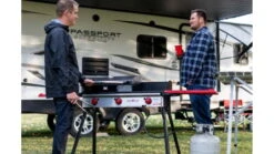 Camp Chef Pro 90X 3 Burner Stove -Garmin Shop opplanet camp chef pro 90x 3 burner stove black and red pro90x av 4