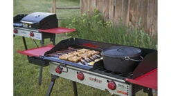 Camp Chef Pro 90X 3 Burner Stove -Garmin Shop opplanet camp chef pro 90x 3 burner stove black and red pro90x av 8