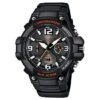 Casio Outdoor Mens Heavy Duty Chronograph Design Watch -Garmin Shop opplanet casio outdoor mens chrono black orange analog mcw100 1av main