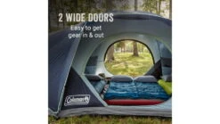 Coleman Skydome Tent 10 Person Blue Nights 5 Minute Setup -Garmin Shop opplanet coleman skydome tent 10 person blue nights 5 minute setup av 4