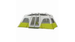Core Equipment 12 Person Instant Cabin Tent -Garmin Shop opplanet core equipment 12 person instant cabin tent green gray 18 x 10 ft 40027 av 9