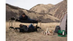 2XL Disc-O-Bed Cot System W/ 2 Side Organizers -Garmin Shop opplanet disc o bed disc o bed cot with 2 side organiziers black 2xl 30507bo av 11