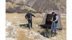 2XL Disc-O-Bed Cot System W/ 2 Side Organizers -Garmin Shop opplanet disc o bed disc o bed cot with 2 side organiziers black 2xl 30507bo av 13