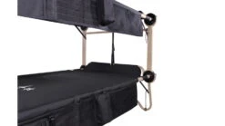 2XL Disc-O-Bed Cot System W/ 2 Side Organizers -Garmin Shop opplanet disc o bed disc o bed cot with 2 side organiziers black 2xl 30507bo av 3