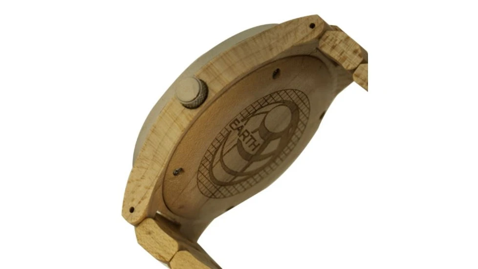 Earth Wood Cherokee Bracelet Watch W/Magnified Date 9 Earth Wood Cherokee Bracelet Watch W/Magnified Date - Image 7