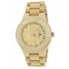 Earth Wood Cherokee Bracelet Watch W/Magnified Date 1 Earth Wood Cherokee Bracelet Watch W/Magnified Date -Garmin Shop opplanet earth cherokee watch khaki tan woodenc ase ethew3401 main
