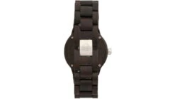 Earth Wood Biscayne Bracelet Watches W/Date -Garmin Shop opplanet earth wood biscayne bracelet watch w date dark brown one size ethew4202 av 1