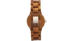 Earth Wood Biscayne Bracelet Watches W/Date -Garmin Shop opplanet earth wood biscayne wood bracelet watch w date olive standard ethew4204 av 1