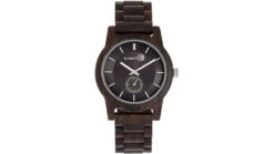 Earth Wood Blue Ridge Bracelet Watches -Garmin Shop opplanet earth wood blue ridge bracelet watch dark brown one size ethew5802 main