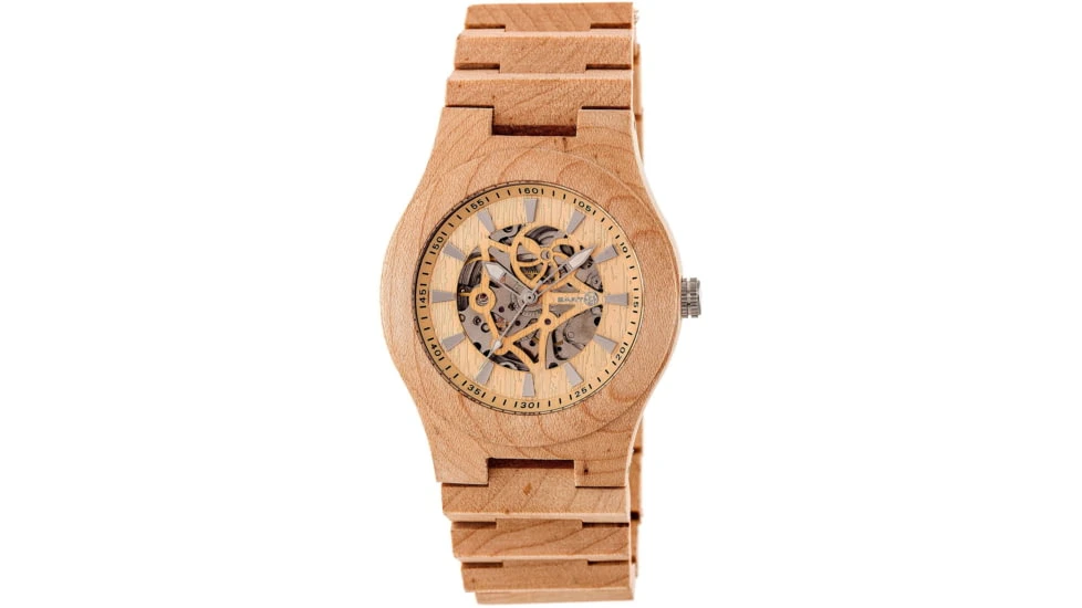 Earth Wood Gobi Automatic Skeleton Bracelet Watch 3 Earth Wood Gobi Automatic Skeleton Bracelet Watch