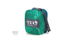 Eno DoubleNest Print Giving Back Hammocks -Garmin Shop opplanet eno doublenest print giving back hammocks topo pct teal one size z pct dnp av 1