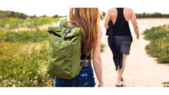 Eno 20L Roan Backpacks - Daypack -Garmin Shop opplanet eno roan rolltop pack backpack daypack moss 20l a41762 usage 1