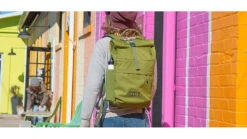 Eno 20L Roan Backpacks - Daypack -Garmin Shop opplanet eno roan rolltop pack backpack daypack moss 20l a41762 usage 3