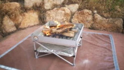 Fireside Outdoor Frontier Grates -Garmin Shop opplanet fireside outdoor frontier grates for pop up fire pit 24 in ftg24 usage 12