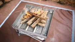 Fireside Outdoor Frontier Grates -Garmin Shop opplanet fireside outdoor frontier grates for pop up fire pit 24 in ftg24 usage 13