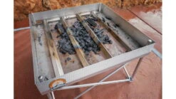 Fireside Outdoor Frontier Grates -Garmin Shop opplanet fireside outdoor frontier grates for pop up fire pit 24 in ftg24 usage 3