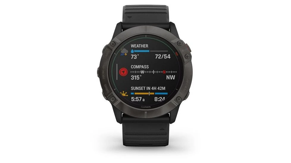 Garmin Fenix 6X Pro Solar Multisport GPS Smartwatch 8 Garmin Fenix 6X Pro Solar Multisport GPS Smartwatch - Image 6