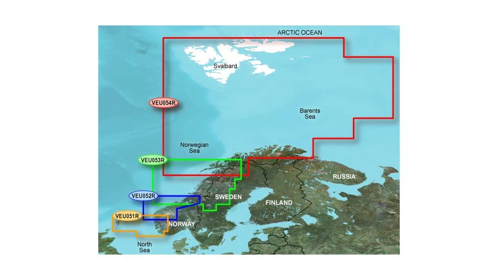 Garmin On The Water GPS Cartography BlueChart G2 Vision: Nordic Countries Regular North Map 7 Garmin On The Water GPS Cartography BlueChart G2 Vision: Nordic Countries Regular North Map - Image 5