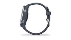 Garmin Venu 2 Watch -Garmin Shop opplanet garmin venu 2 watch silver stainless steel bezel with granite blue case and silicone band silver blue granite 010 02430 00 av 5