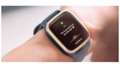 Garmin Venu SQ GPS Smartwatch - Music Edition -Garmin Shop opplanet garmin venu sq gps smartwatch music edition light gold aluminum bezel with navy case and silicone band 010 02426 02 av 6