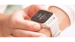 Garmin Venu SQ GPS Smartwatch - Music Edition -Garmin Shop opplanet garmin venu sq gps smartwatch music edition rose gold aluminum bezel with light sand case and silicone band 010 02426 01 av 6