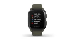 Garmin Venu SQ GPS Smartwatch - Music Edition -Garmin Shop opplanet garmin venu sq gps smartwatch music edition slate aluminum bezel with moss case and silicone band 010 02426 03 av 1