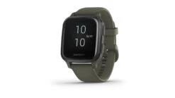 Garmin Venu SQ GPS Smartwatch - Music Edition -Garmin Shop opplanet garmin venu sq gps smartwatch music edition slate aluminum bezel with moss case and silicone band 010 02426 03 main