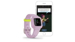 Garmin Vivofit Jr3 Kids Fitness Tracker -Garmin Shop opplanet garmin vivofit jr3 kids fitness tracker floral pink 010 02441 21 av 2