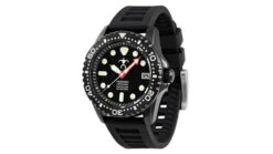Hawaiian Lifeguard Association Dive Watches -Garmin Shop opplanet hawaiian lifeguard association dive watches black dial black strap black one size hla 5402 av 1