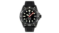 Hawaiian Lifeguard Association Dive Watches -Garmin Shop opplanet hawaiian lifeguard association dive watches black dial black strap black one size hla 5402 main