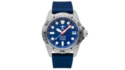 Hawaiian Lifeguard Association Dive Watches -Garmin Shop opplanet hawaiian lifeguard association dive watches blue dial blue strap steel one size hla 5419 main
