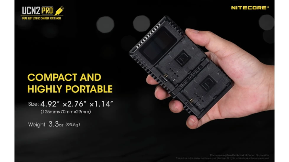 Nitecore UCN2 Pro Dual-Slot Fast Digital USB Charger 13 Nitecore UCN2 Pro Dual-Slot Fast Digital USB Charger - Image 11