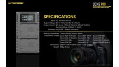 Nitecore UCN2 Pro Dual-Slot Fast Digital USB Charger 19 Nitecore UCN2 Pro Dual-Slot Fast Digital USB Charger -Garmin Shop opplanet nitecore ucn2 pro dual slot fast digital usb charger for canon lp e6n camera batteries black 6952506492855 av 11