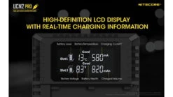 Nitecore UCN2 Pro Dual-Slot Fast Digital USB Charger 18 Nitecore UCN2 Pro Dual-Slot Fast Digital USB Charger -Garmin Shop opplanet nitecore ucn2 pro dual slot fast digital usb charger for canon lp e6n camera batteries black 6952506492855 av 5