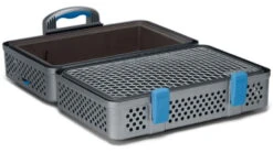 Nomad Grills Barbecue Grill And Smoker -Garmin Shop opplanet nomad grills barbecue grill and smoker blue medium ng 2001 gg blu av 1