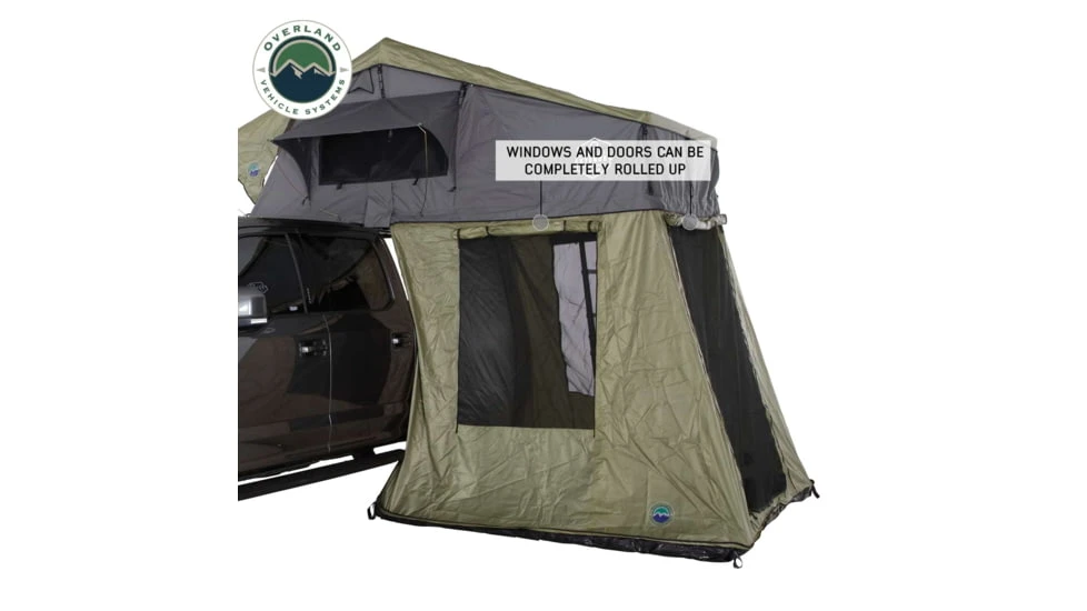 Overland Vehicle Systems N3E Nomadic 3 Extended Roof Top Tent Annex Room 4 Overland Vehicle Systems N3E Nomadic 3 Extended Roof Top Tent Annex Room - Image 3