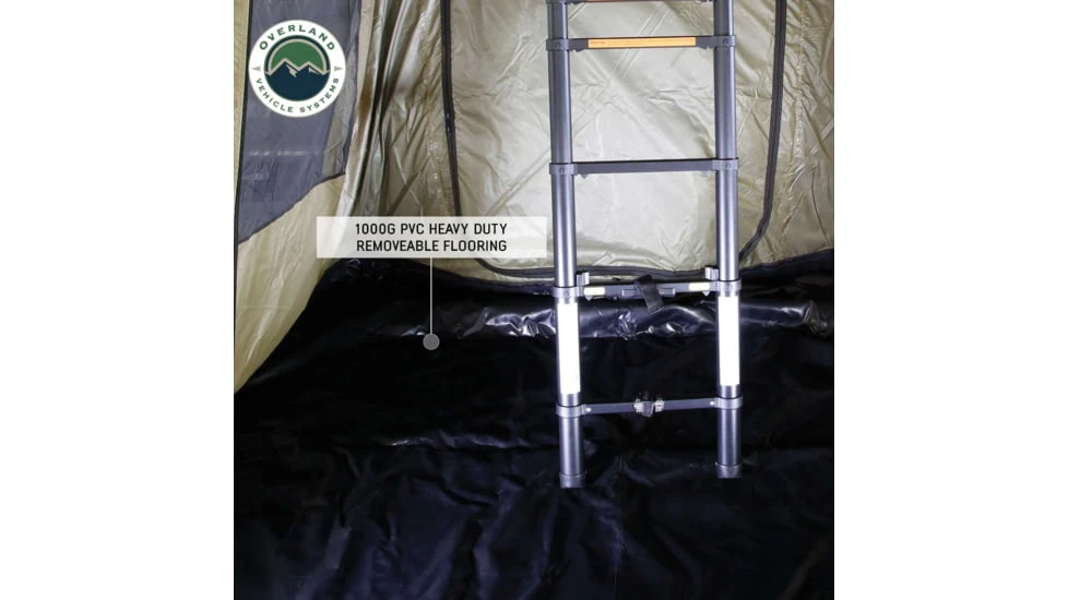 Overland Vehicle Systems N3E Nomadic 3 Extended Roof Top Tent Annex Room 9 Overland Vehicle Systems N3E Nomadic 3 Extended Roof Top Tent Annex Room - Image 8