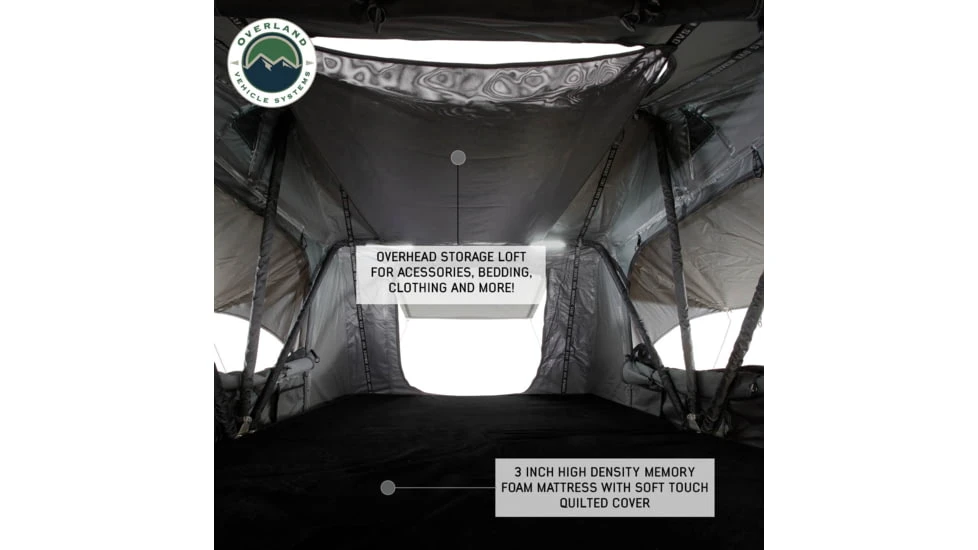 Overland Vehicle Systems N3S Nomadic 3 Standard Roof Top Tent 13 Overland Vehicle Systems N3S Nomadic 3 Standard Roof Top Tent - Image 11