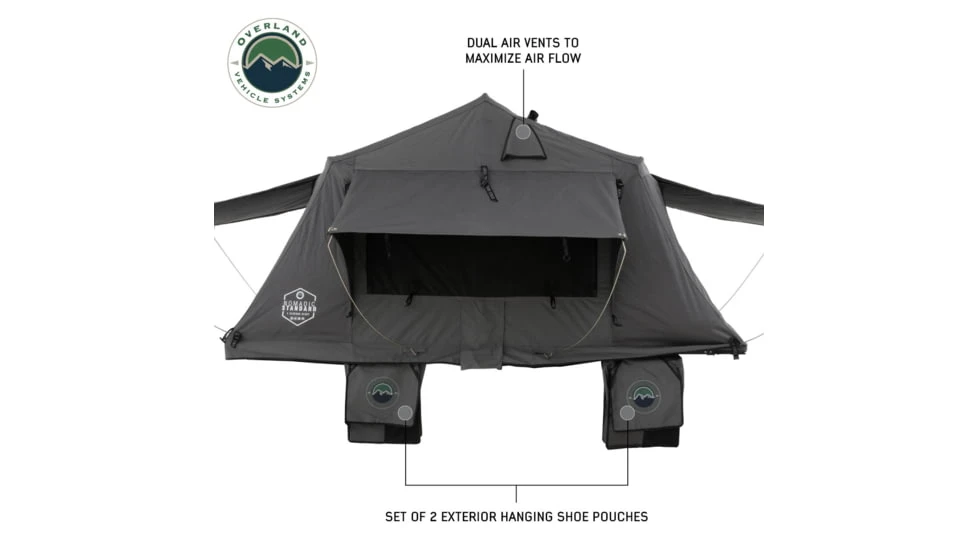 Overland Vehicle Systems N3S Nomadic 3 Standard Roof Top Tent 7 Overland Vehicle Systems N3S Nomadic 3 Standard Roof Top Tent - Image 5