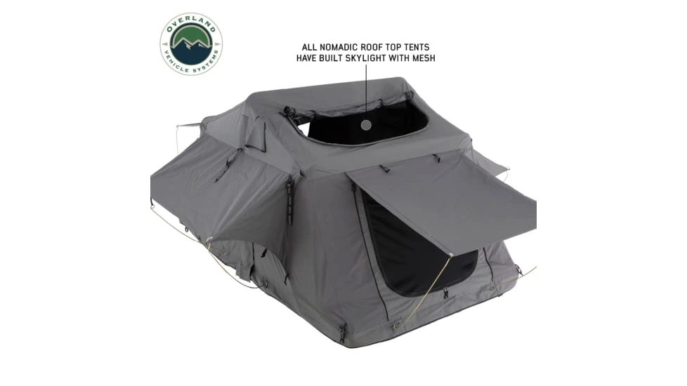 Overland Vehicle Systems N3S Nomadic 3 Standard Roof Top Tent 9 Overland Vehicle Systems N3S Nomadic 3 Standard Roof Top Tent - Image 7