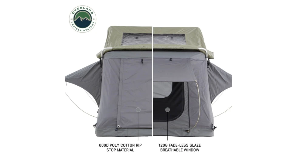 Overland Vehicle Systems N3S Nomadic 3 Standard Roof Top Tent 10 Overland Vehicle Systems N3S Nomadic 3 Standard Roof Top Tent - Image 8