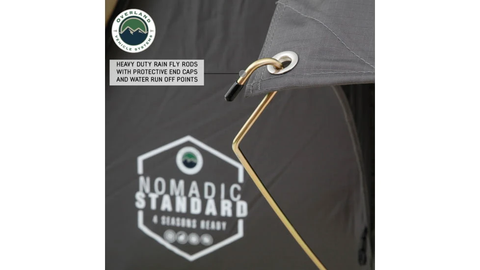 Overland Vehicle Systems N3S Nomadic 3 Standard Roof Top Tent 12 Overland Vehicle Systems N3S Nomadic 3 Standard Roof Top Tent - Image 10