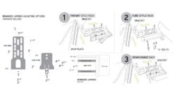 Overland Vehicle Systems Nomadic 180 Roof Top Awning -Garmin Shop opplanet overland vehicle systems nomadic 180 awning w bracket kit and extended poles 19609908 av 15