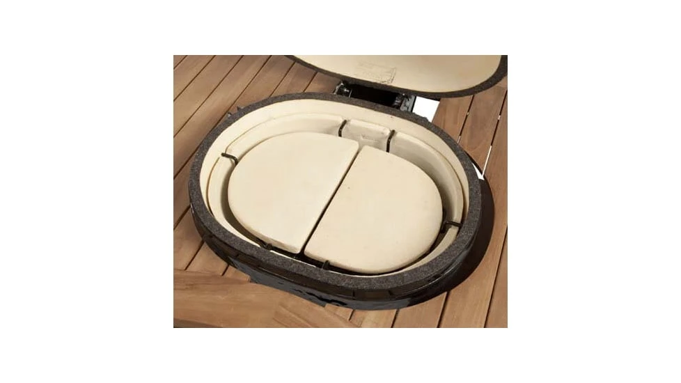 Primo Ceramic Grills Ceramic Heat Deflector Plates 4 Primo Ceramic Grills Ceramic Heat Deflector Plates - Image 2