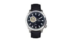 Reign Bauer Automatic Semi-Skeleton Leather-Band Watch 25 Reign Bauer Automatic Semi-Skeleton Leather-Band Watch -Garmin Shop opplanet reign bauer automatic semi skeleton leather band watch silver black one size reirn6002 main