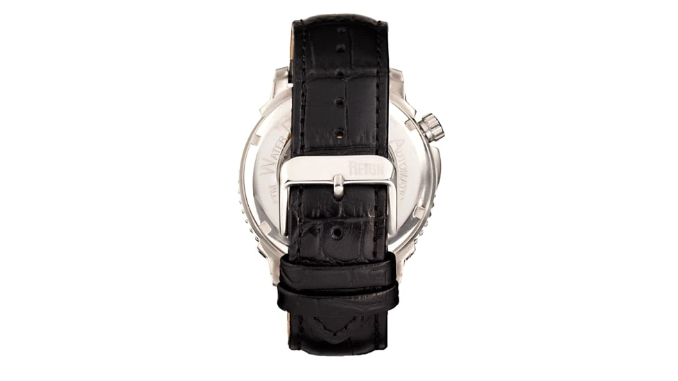 Reign Bauer Automatic Semi-Skeleton Leather-Band Watch 19 Reign Bauer Automatic Semi-Skeleton Leather-Band Watch - Image 17