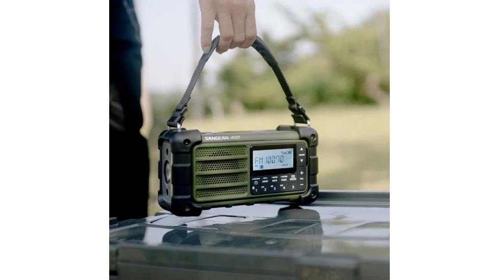 Sangean AM/FM-RDS/Bluetooth/AUX/Weather Alert Multi-Powered Digital Tuning Radio 7 Sangean AM/FM-RDS/Bluetooth/AUX/Weather Alert Multi-Powered Digital Tuning Radio - Image 5